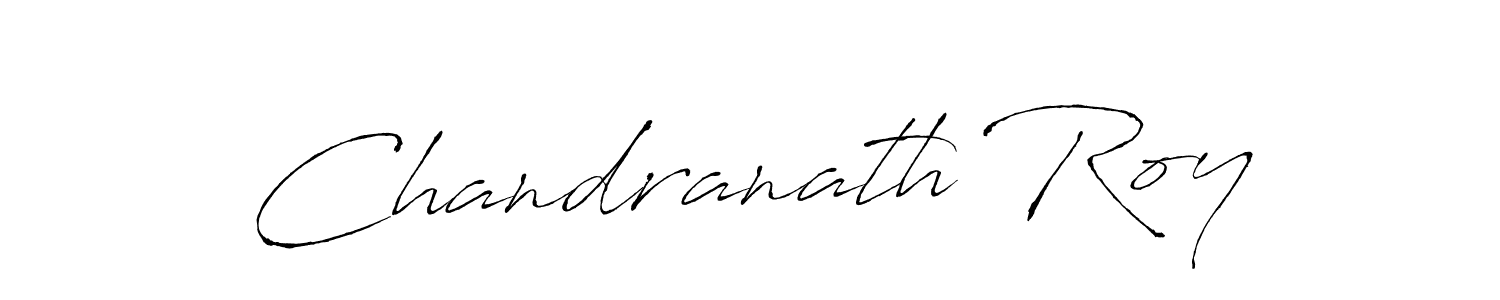 Chandranath Roy stylish signature style. Best Handwritten Sign (Antro_Vectra) for my name. Handwritten Signature Collection Ideas for my name Chandranath Roy. Chandranath Roy signature style 6 images and pictures png