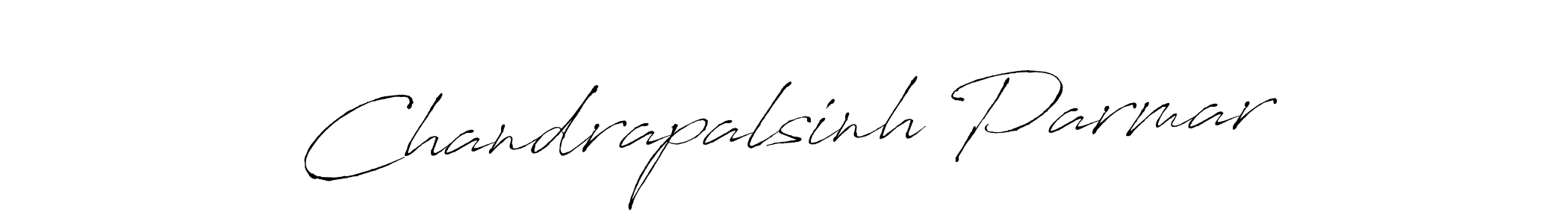 Antro_Vectra is a professional signature style that is perfect for those who want to add a touch of class to their signature. It is also a great choice for those who want to make their signature more unique. Get Chandrapalsinh Parmar name to fancy signature for free. Chandrapalsinh Parmar signature style 6 images and pictures png