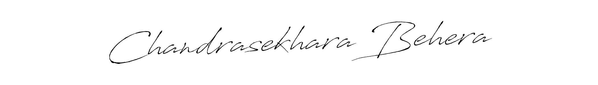 Create a beautiful signature design for name Chandrasekhara Behera. With this signature (Antro_Vectra) fonts, you can make a handwritten signature for free. Chandrasekhara Behera signature style 6 images and pictures png