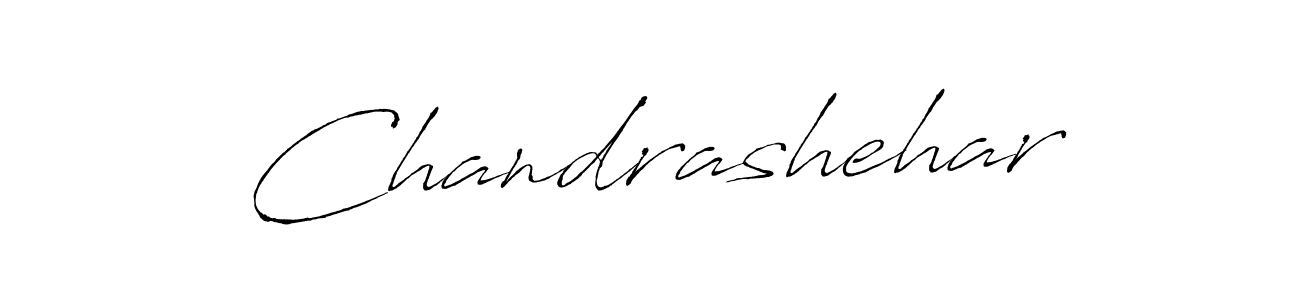 Design your own signature with our free online signature maker. With this signature software, you can create a handwritten (Antro_Vectra) signature for name Chandrashehar. Chandrashehar signature style 6 images and pictures png