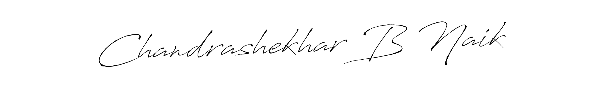 Design your own signature with our free online signature maker. With this signature software, you can create a handwritten (Antro_Vectra) signature for name Chandrashekhar B Naik. Chandrashekhar B Naik signature style 6 images and pictures png