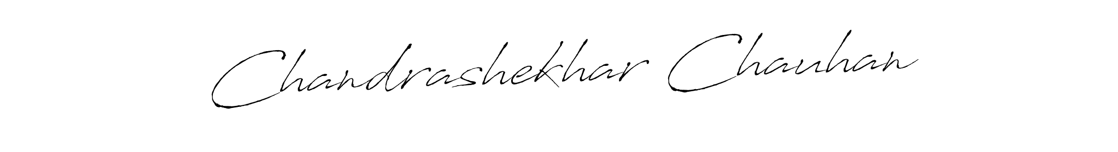Create a beautiful signature design for name Chandrashekhar Chauhan. With this signature (Antro_Vectra) fonts, you can make a handwritten signature for free. Chandrashekhar Chauhan signature style 6 images and pictures png