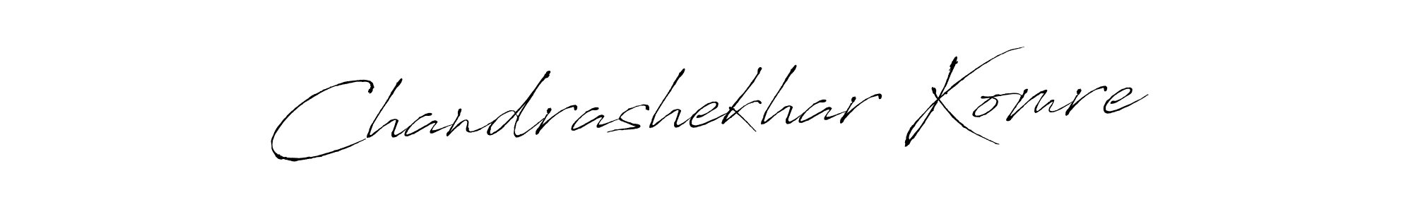 Antro_Vectra is a professional signature style that is perfect for those who want to add a touch of class to their signature. It is also a great choice for those who want to make their signature more unique. Get Chandrashekhar Komre name to fancy signature for free. Chandrashekhar Komre signature style 6 images and pictures png