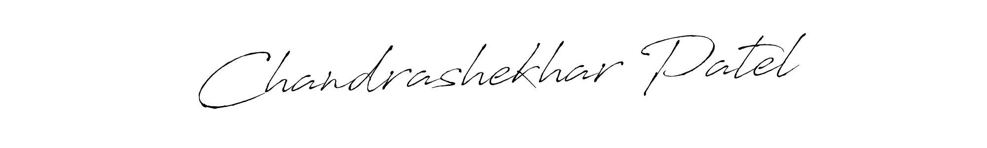 Create a beautiful signature design for name Chandrashekhar Patel. With this signature (Antro_Vectra) fonts, you can make a handwritten signature for free. Chandrashekhar Patel signature style 6 images and pictures png