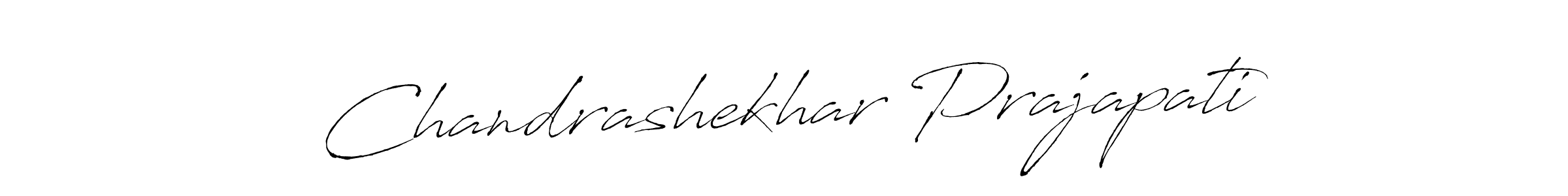 Design your own signature with our free online signature maker. With this signature software, you can create a handwritten (Antro_Vectra) signature for name Chandrashekhar Prajapati. Chandrashekhar Prajapati signature style 6 images and pictures png