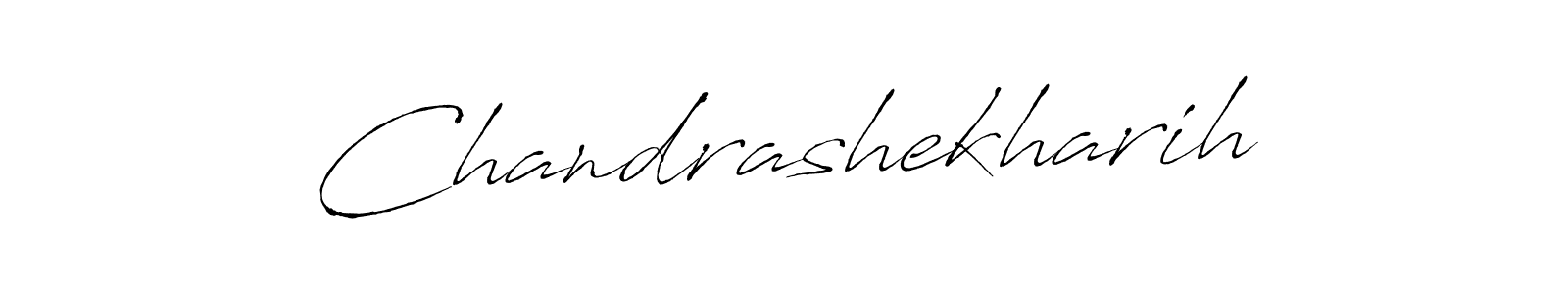 Design your own signature with our free online signature maker. With this signature software, you can create a handwritten (Antro_Vectra) signature for name Chandrashekharih. Chandrashekharih signature style 6 images and pictures png