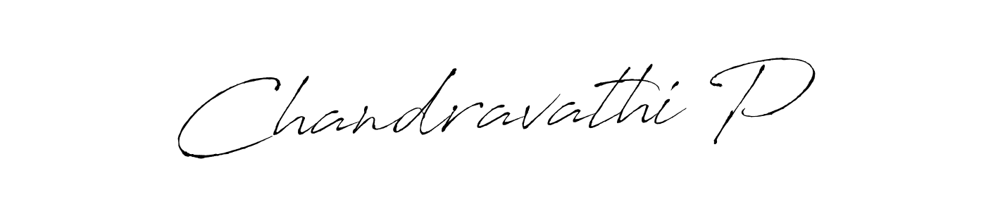 Use a signature maker to create a handwritten signature online. With this signature software, you can design (Antro_Vectra) your own signature for name Chandravathi P. Chandravathi P signature style 6 images and pictures png