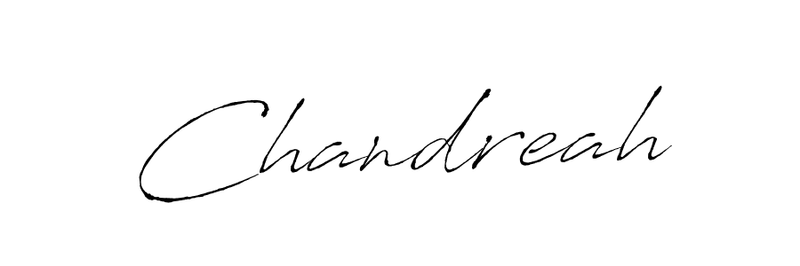 if you are searching for the best signature style for your name Chandreah. so please give up your signature search. here we have designed multiple signature styles  using Antro_Vectra. Chandreah signature style 6 images and pictures png