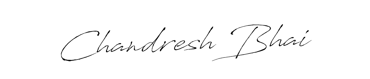 Chandresh Bhai stylish signature style. Best Handwritten Sign (Antro_Vectra) for my name. Handwritten Signature Collection Ideas for my name Chandresh Bhai. Chandresh Bhai signature style 6 images and pictures png