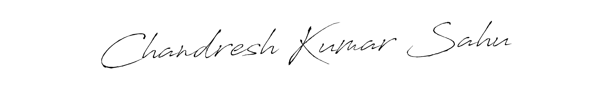 Make a short Chandresh Kumar Sahu signature style. Manage your documents anywhere anytime using Antro_Vectra. Create and add eSignatures, submit forms, share and send files easily. Chandresh Kumar Sahu signature style 6 images and pictures png
