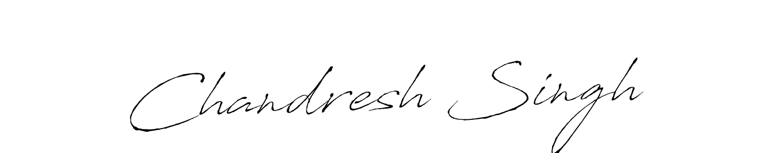 Use a signature maker to create a handwritten signature online. With this signature software, you can design (Antro_Vectra) your own signature for name Chandresh Singh. Chandresh Singh signature style 6 images and pictures png