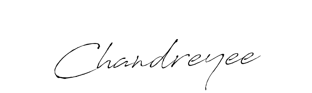 How to make Chandreyee name signature. Use Antro_Vectra style for creating short signs online. This is the latest handwritten sign. Chandreyee signature style 6 images and pictures png