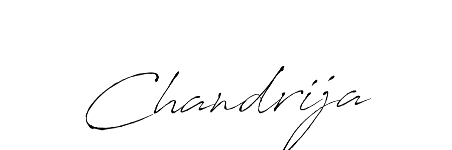 Use a signature maker to create a handwritten signature online. With this signature software, you can design (Antro_Vectra) your own signature for name Chandrija. Chandrija signature style 6 images and pictures png