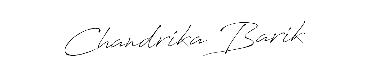 if you are searching for the best signature style for your name Chandrika Barik. so please give up your signature search. here we have designed multiple signature styles  using Antro_Vectra. Chandrika Barik signature style 6 images and pictures png