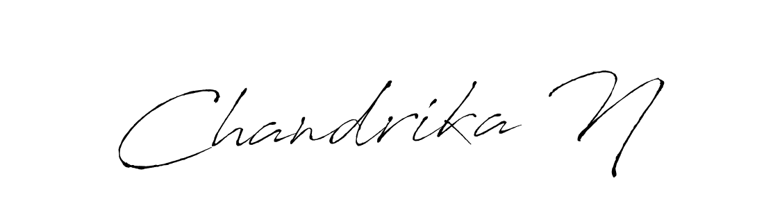 See photos of Chandrika N official signature by Spectra . Check more albums & portfolios. Read reviews & check more about Antro_Vectra font. Chandrika N signature style 6 images and pictures png
