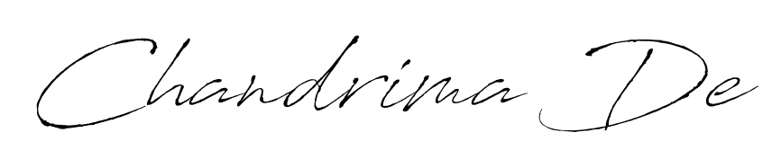 Elevate your brand with a stunning Chandrima De eSignature. The Antro_Vectra style provides a balanced, flowing aesthetic for everyday signing. Chandrima De signature style 6 images and pictures png