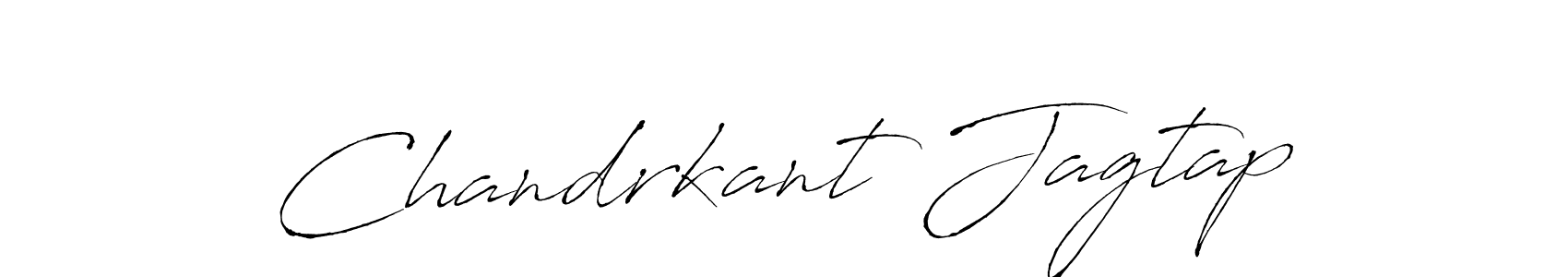 Make a beautiful signature design for name Chandrkant Jagtap. With this signature (Antro_Vectra) style, you can create a handwritten signature for free. Chandrkant Jagtap signature style 6 images and pictures png