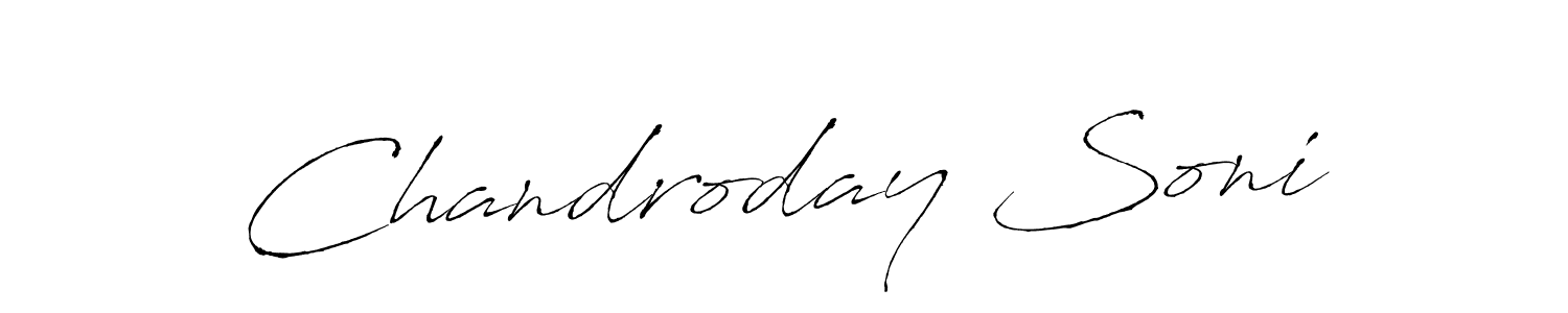 Use a signature maker to create a handwritten signature online. With this signature software, you can design (Antro_Vectra) your own signature for name Chandroday Soni. Chandroday Soni signature style 6 images and pictures png