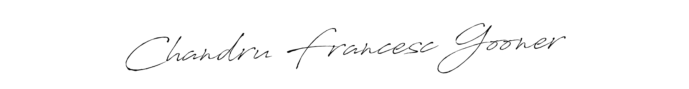 if you are searching for the best signature style for your name Chandru Francesc Gooner. so please give up your signature search. here we have designed multiple signature styles  using Antro_Vectra. Chandru Francesc Gooner signature style 6 images and pictures png