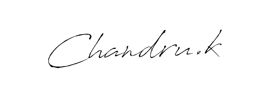 Use a signature maker to create a handwritten signature online. With this signature software, you can design (Antro_Vectra) your own signature for name Chandru.k. Chandru.k signature style 6 images and pictures png