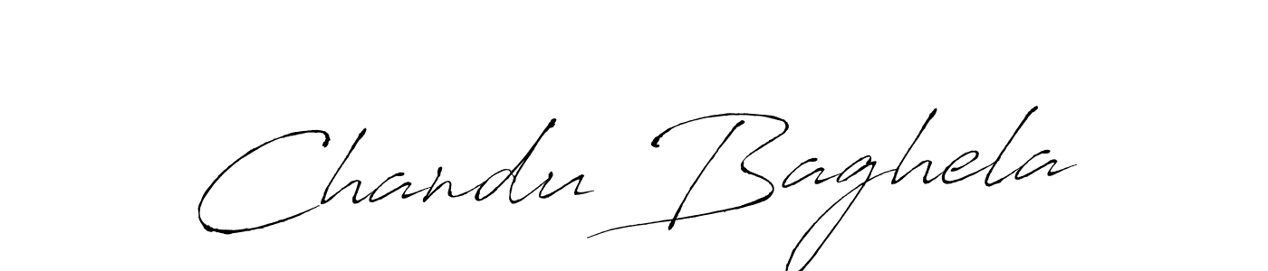 You should practise on your own different ways (Antro_Vectra) to write your name (Chandu Baghela) in signature. don't let someone else do it for you. Chandu Baghela signature style 6 images and pictures png