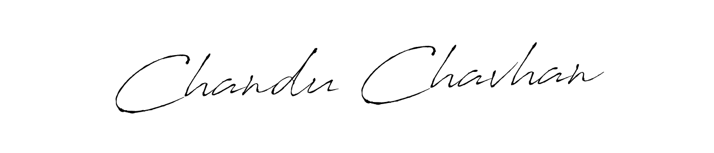 How to make Chandu Chavhan signature? Antro_Vectra is a professional autograph style. Create handwritten signature for Chandu Chavhan name. Chandu Chavhan signature style 6 images and pictures png