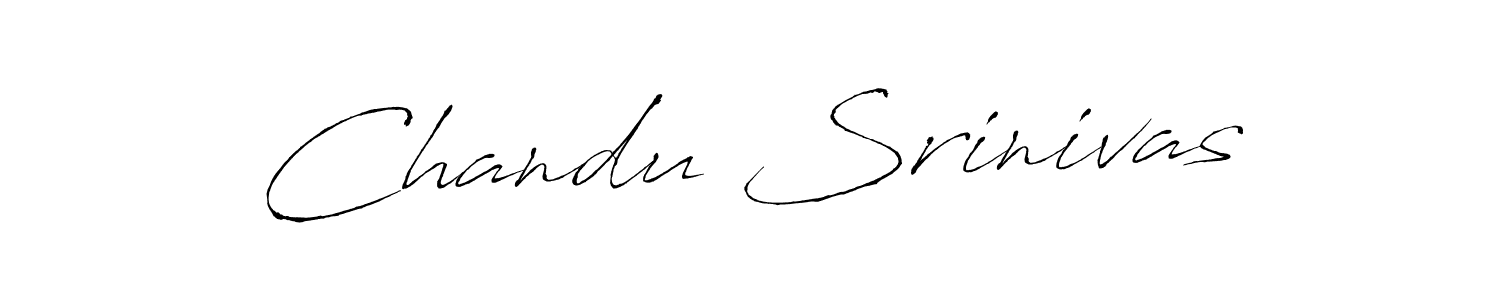 Use a signature maker to create a handwritten signature online. With this signature software, you can design (Antro_Vectra) your own signature for name Chandu Srinivas. Chandu Srinivas signature style 6 images and pictures png