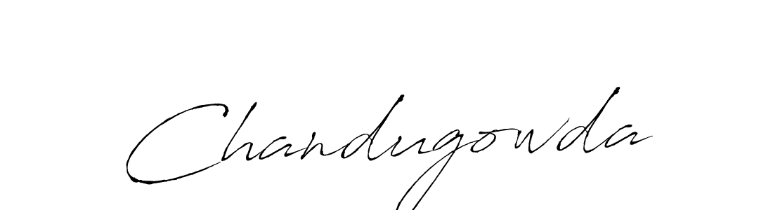 You should practise on your own different ways (Antro_Vectra) to write your name (Chandugowda) in signature. don't let someone else do it for you. Chandugowda signature style 6 images and pictures png