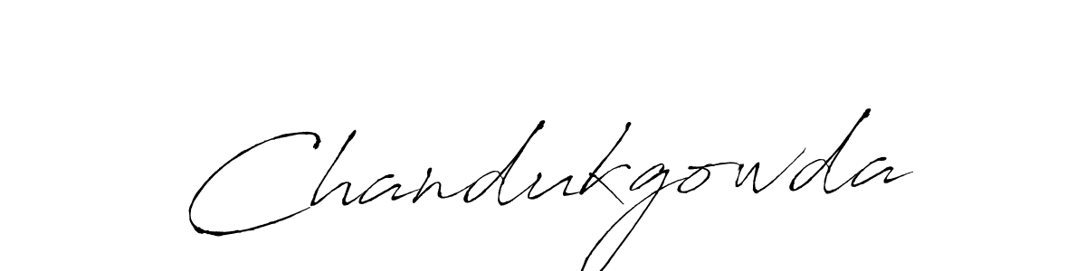 How to make Chandukgowda name signature. Use Antro_Vectra style for creating short signs online. This is the latest handwritten sign. Chandukgowda signature style 6 images and pictures png