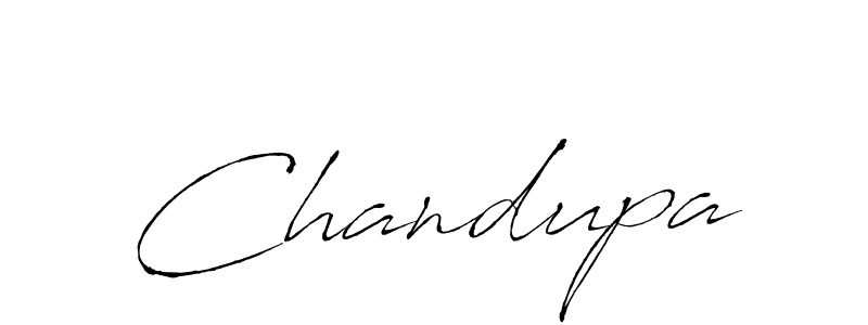 Create a beautiful signature design for name Chandupa. With this signature (Antro_Vectra) fonts, you can make a handwritten signature for free. Chandupa signature style 6 images and pictures png