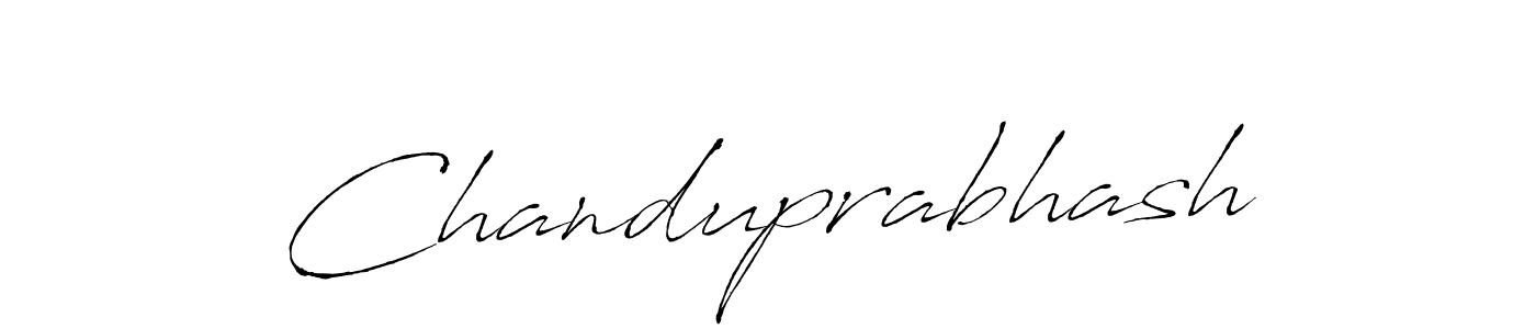 You should practise on your own different ways (Antro_Vectra) to write your name (Chanduprabhash) in signature. don't let someone else do it for you. Chanduprabhash signature style 6 images and pictures png