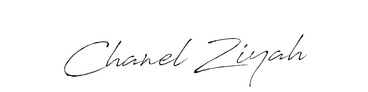 You can use this online signature creator to create a handwritten signature for the name Chanel Ziyah. This is the best online autograph maker. Chanel Ziyah signature style 6 images and pictures png