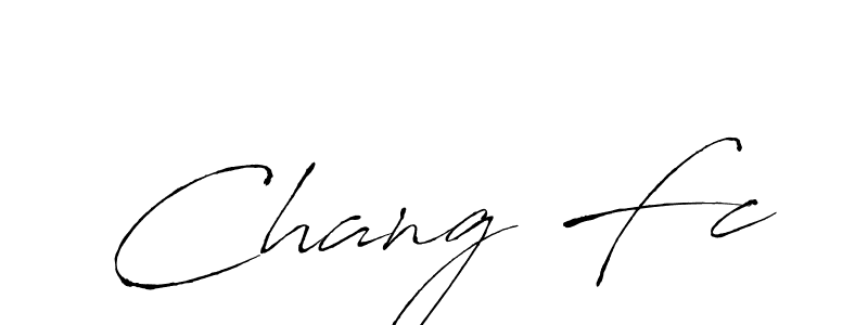 How to make Chang Fc signature? Antro_Vectra is a professional autograph style. Create handwritten signature for Chang Fc name. Chang Fc signature style 6 images and pictures png