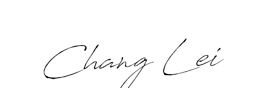 How to make Chang Lei name signature. Use Antro_Vectra style for creating short signs online. This is the latest handwritten sign. Chang Lei signature style 6 images and pictures png