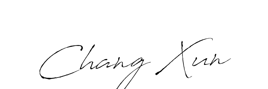 You should practise on your own different ways (Antro_Vectra) to write your name (Chang Xun) in signature. don't let someone else do it for you. Chang Xun signature style 6 images and pictures png