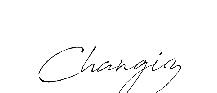 How to make Changiz signature? Antro_Vectra is a professional autograph style. Create handwritten signature for Changiz name. Changiz signature style 6 images and pictures png