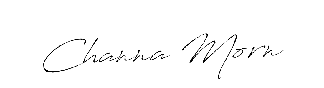 Make a beautiful signature design for name Channa Morn. Use this online signature maker to create a handwritten signature for free. Channa Morn signature style 6 images and pictures png