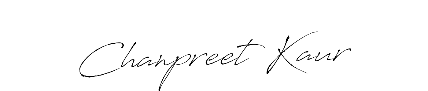 Use a signature maker to create a handwritten signature online. With this signature software, you can design (Antro_Vectra) your own signature for name Chanpreet Kaur. Chanpreet Kaur signature style 6 images and pictures png