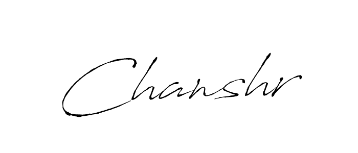 How to Draw Chanshr signature style? Antro_Vectra is a latest design signature styles for name Chanshr. Chanshr signature style 6 images and pictures png