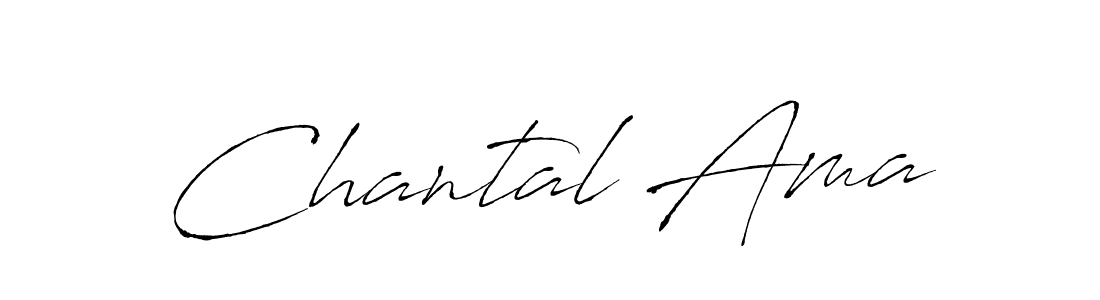 Make a beautiful signature design for name Chantal Ama. Use this online signature maker to create a handwritten signature for free. Chantal Ama signature style 6 images and pictures png