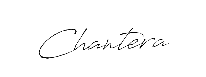 Design your own signature with our free online signature maker. With this signature software, you can create a handwritten (Antro_Vectra) signature for name Chantera. Chantera signature style 6 images and pictures png