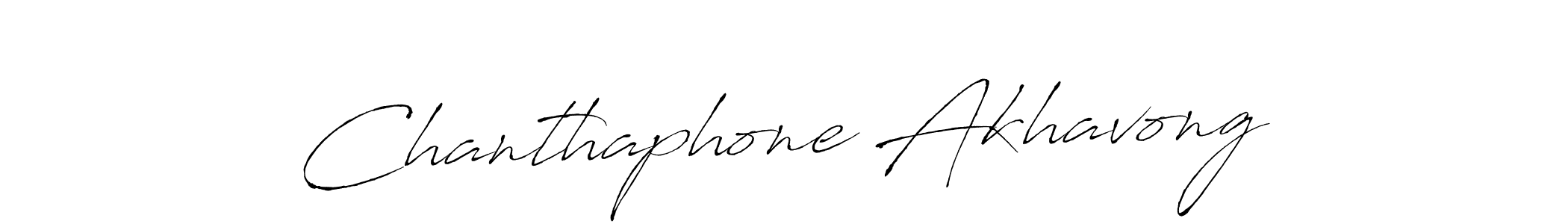 How to make Chanthaphone Akhavong signature? Antro_Vectra is a professional autograph style. Create handwritten signature for Chanthaphone Akhavong name. Chanthaphone Akhavong signature style 6 images and pictures png