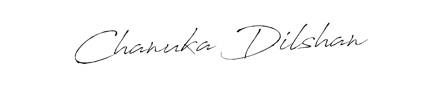 How to make Chanuka Dilshan signature? Antro_Vectra is a professional autograph style. Create handwritten signature for Chanuka Dilshan name. Chanuka Dilshan signature style 6 images and pictures png