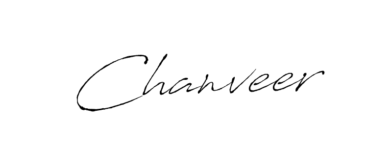 Make a beautiful signature design for name Chanveer. With this signature (Antro_Vectra) style, you can create a handwritten signature for free. Chanveer signature style 6 images and pictures png