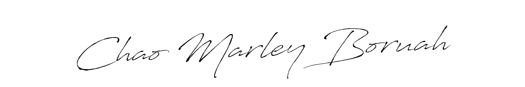 Use a signature maker to create a handwritten signature online. With this signature software, you can design (Antro_Vectra) your own signature for name Chao Marley Boruah. Chao Marley Boruah signature style 6 images and pictures png