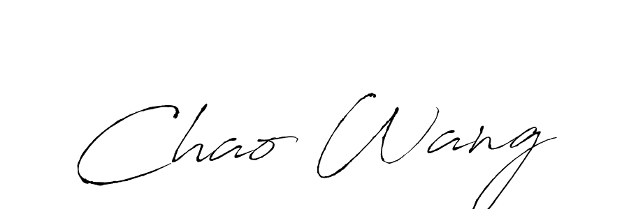Also You can easily find your signature by using the search form. We will create Chao Wang name handwritten signature images for you free of cost using Antro_Vectra sign style. Chao Wang signature style 6 images and pictures png