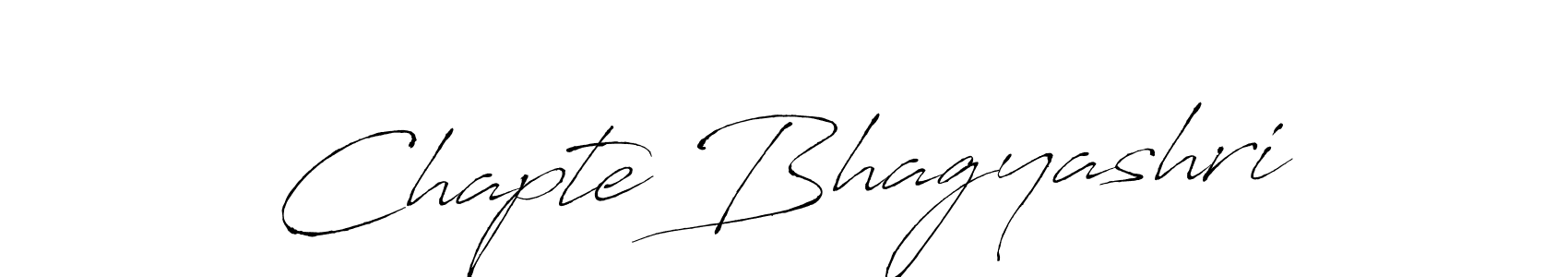 Use a signature maker to create a handwritten signature online. With this signature software, you can design (Antro_Vectra) your own signature for name Chapte Bhagyashri. Chapte Bhagyashri signature style 6 images and pictures png