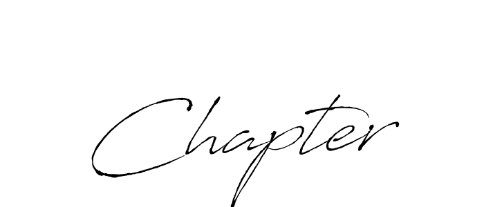 Design your own signature with our free online signature maker. With this signature software, you can create a handwritten (Antro_Vectra) signature for name Chapter. Chapter signature style 6 images and pictures png