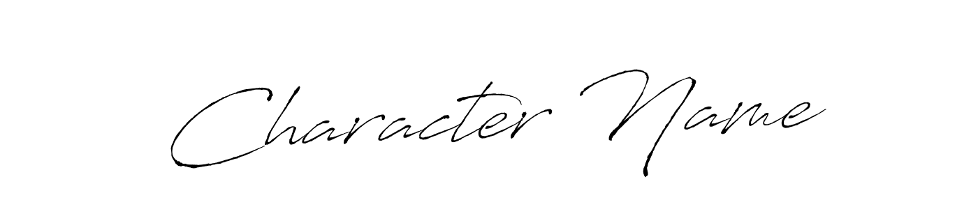 Make a beautiful signature design for name Character Name. Use this online signature maker to create a handwritten signature for free. Character Name signature style 6 images and pictures png