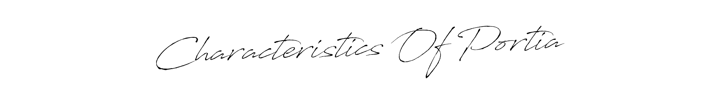 Here are the top 10 professional signature styles for the name Characteristics Of Portia. These are the best autograph styles you can use for your name. Characteristics Of Portia signature style 6 images and pictures png